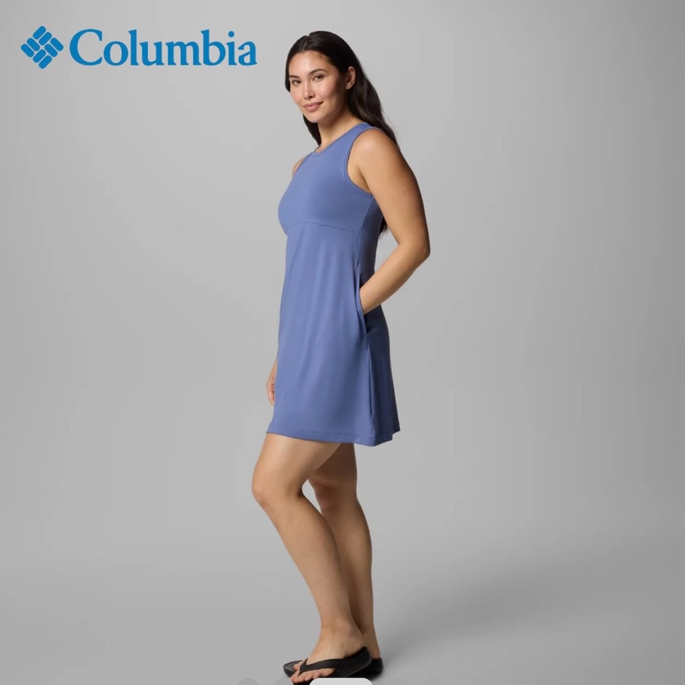 Columbia Freezer Blue Tank Dress